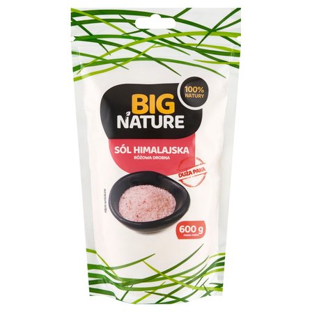 Big Nature Sól himalajska różowa drobna 600 g (1)