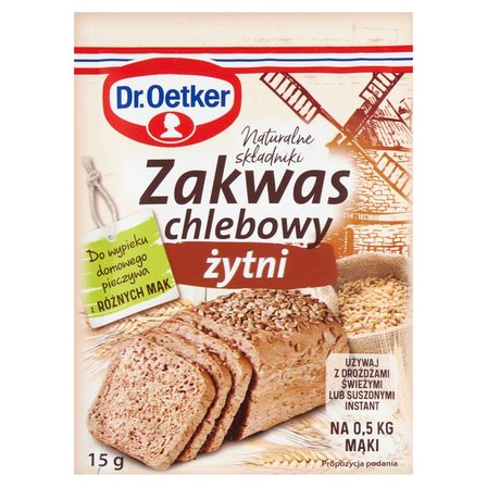 Dr. Oetker Zakwas chlebowy żytni 15 g (1)