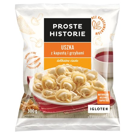 Proste Historie Uszka z kapustą i grzybami 300 g (1)