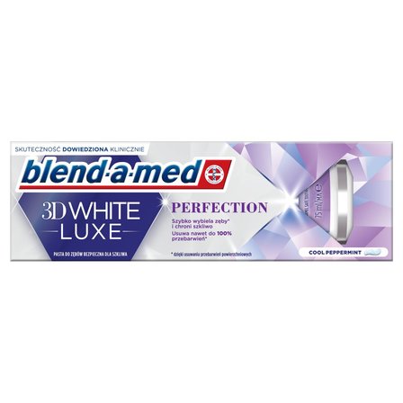 Blend-a-med 3DWhite Luxe Perfection Pasta do zębów 75 ml (1)