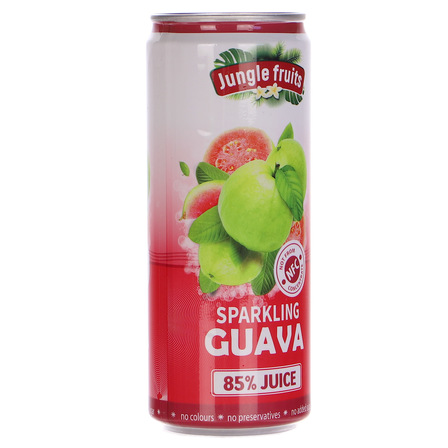 Jungle Fruits Napój gazowany z sokiem z guawy 330 ml (4)