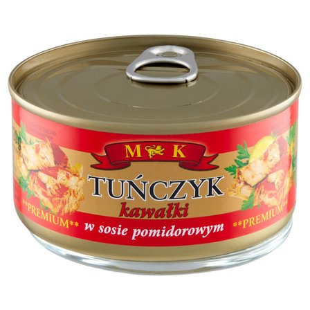 MK Tuńczyk kawałki w sosie pomidorowym 170 g (2)
