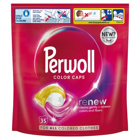 Perwoll Renew Color Caps Skoncentrowany środek do prania 472,5 g (35 prań) (1)