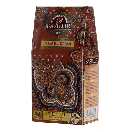 Basilur TEA caramel dream herbata czarna liściasta z dodatkami 100g (1)