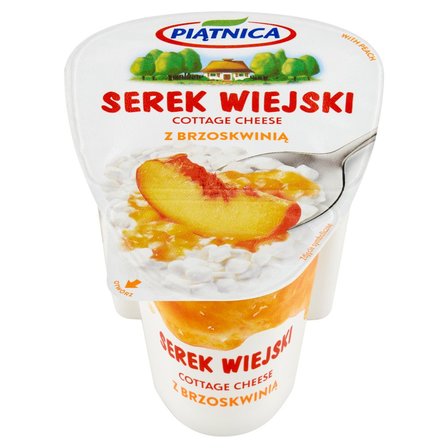 Piątnica Serek wiejski z brzoskwinią 150 g (3)