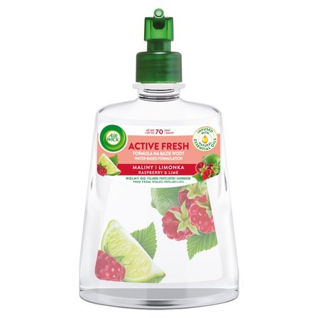 Air Wick Active Fresh Automatyczny odświeżacz powietrza wkład malina i limonka 228 ml (1)