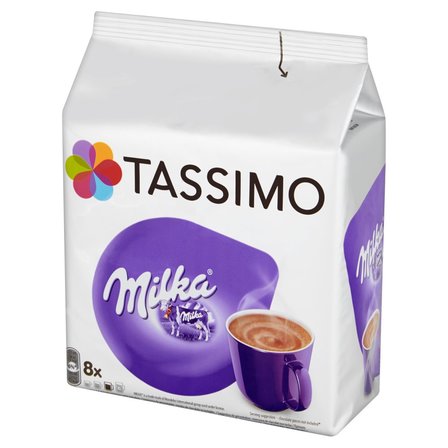 Tassimo Milka Słodzony napój kakaowy w proszku z odtłuszczonym mlekiem w proszku 240 g (8 kapsułek) (2)