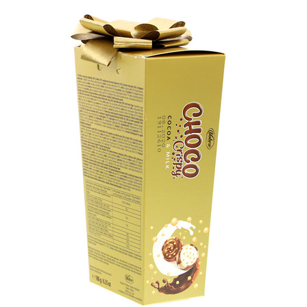 Vobro Choco Crispy Praliny nadziewane kremem kakaowym kremem mlecznym i chrupkami 180 g (8)