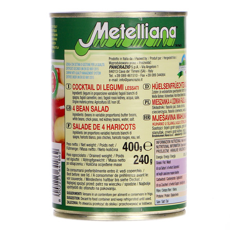 Metelliana Fasola 4 odmiany 400g (3)