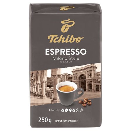 Tchibo Espresso Milano Style Elegant Roast Kawa palona mielona 250 g (1)