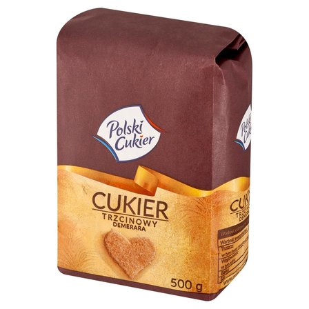 Polski Cukier Cukier trzcinowy Demerara 500 g (2)