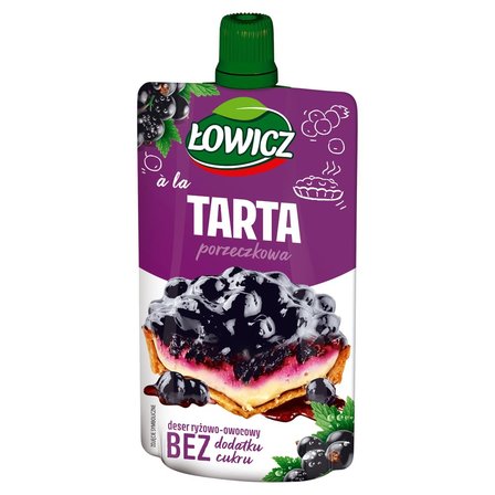 Łowicz Deser ryżowo-owocowy a'la tarta porzeczkowa 100 g (1)