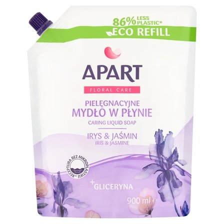 Apart Floral Care Pielęgnacyjne mydło w płynie irys & jaśmin 900 ml (1)