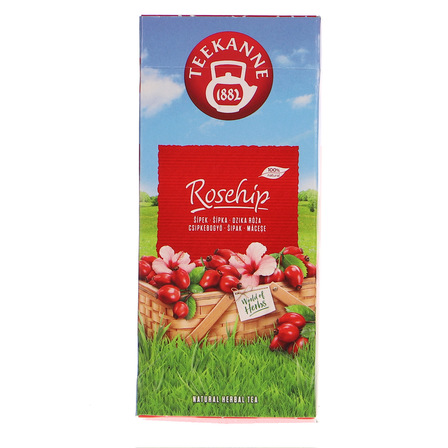 Teekanne Natural Herbal Tea Rosehip Mieszanka herbatek owocowych 54 g (20 torebek) (1)