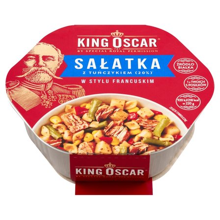 King Oscar Sałatka z tuńczykiem w stylu francuskim 220 g (2)