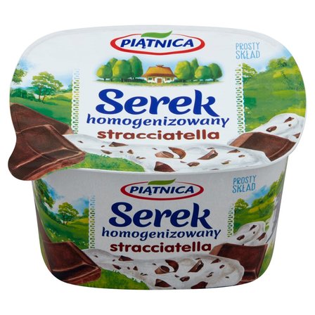 Piątnica Serek homogenizowany stracciatella 150 g (2)