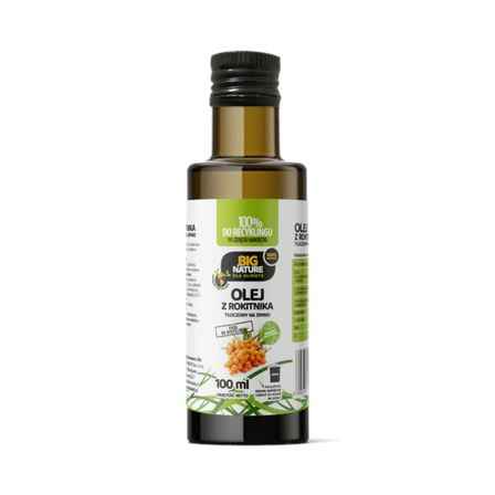 Big Nature Olej z rokitnika tłoczony na zimno 100 ml (1)