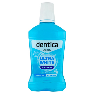 dentica Ultra White Płyn do higieny jamy ustnej 500 ml (1)