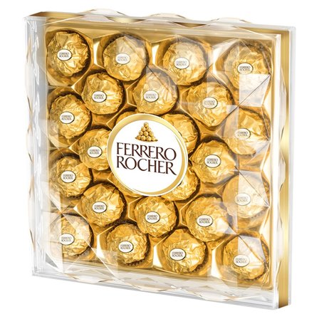 Ferrero Rocher Chrupiący wafelek z kremowym nadzieniem i orzechem laskowym w czekoladzie 300 g (1)