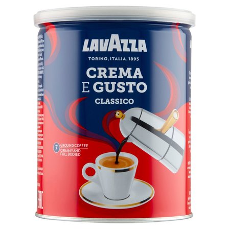 Lavazza Crema E Gusto Classico Mieszanka mielonej kawy palonej 250 g (1)