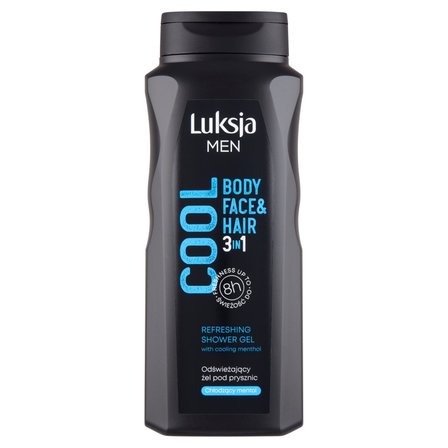 Luksja Men Cool Odświeżający żel pod prysznic 3w1 500 ml (1)