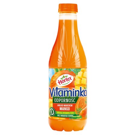 Hortex Vitaminka Odporność Sok jabłko marchew mango 1 l (1)