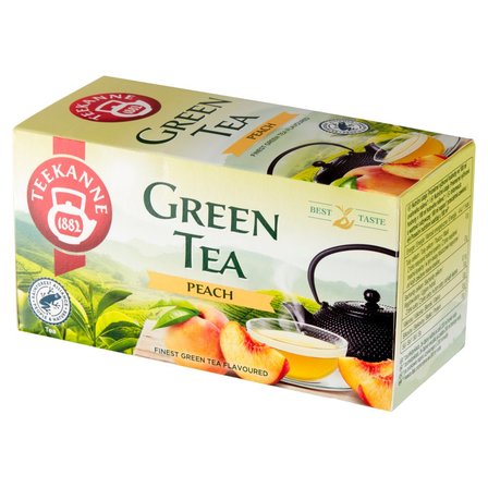 Teekanne Green Tea Peach Aromatyzowana herbata zielona 35 g (20 x 1,75 g) (2)