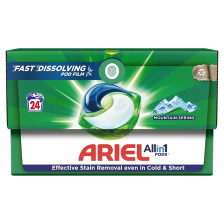 Ariel All-in-1 PODS Kapsułki z płynem do prania, 24prań (1)