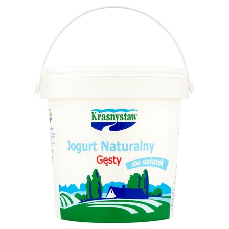 Krasnystaw Jogurt naturalny gęsty 1 kg (1)