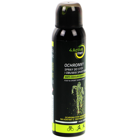 4 ACTIVE MEN OCHRONNY SPRAY DO STÓP I OBUWIA SPORTOWEGO 150ML (11)