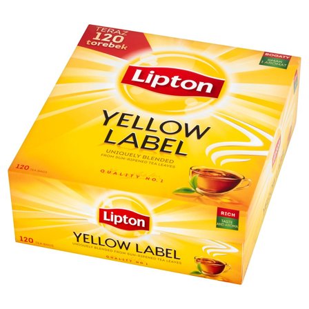 Lipton Yellow Label Herbata czarna 240 g (120 torebek) (2)