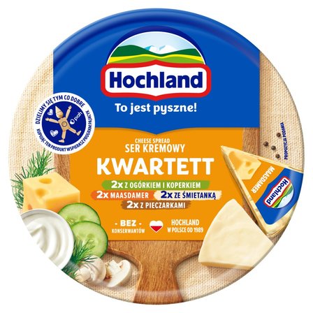 Hochland Ser kremowy kwartett 180 g (1)