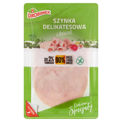 Drobimex Szynka delikatesowa z kurcząt 100 g (1)