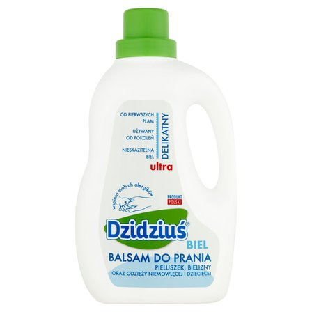 Dzidziuś Balsam do prania biel 1,5 l (18 prań) (1)