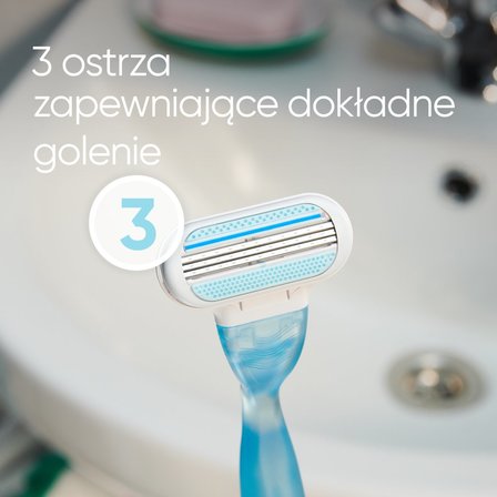 Gillette Venus Smooth Maszynka do golenia dla kobiet + 4 Ostrza Wymienne (2)