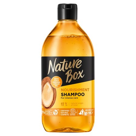 Nature Box Argan Oil Odżywczy szampon do włosów z olejem arganowym 385 ml (1)