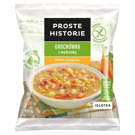 Proste Historie Grochówka z wędzonką 450 g (1)