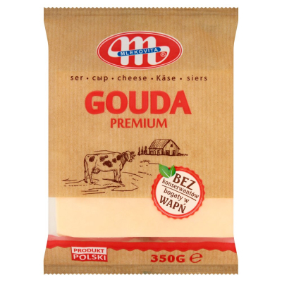 Mlekovita Ser Gouda premium 350 g (1)