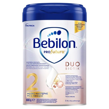 Bebilon Profutura Duobiotik 2 Mleko następne po 6. miesiącu 800 g (1)