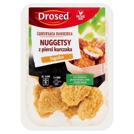 Drosed Nuggetsy z piersi kurczaka łagodne 250 g (1)
