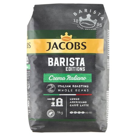 Jacobs Barista Editions Crema Italiano Kawa ziarnista palona 1 kg (1)