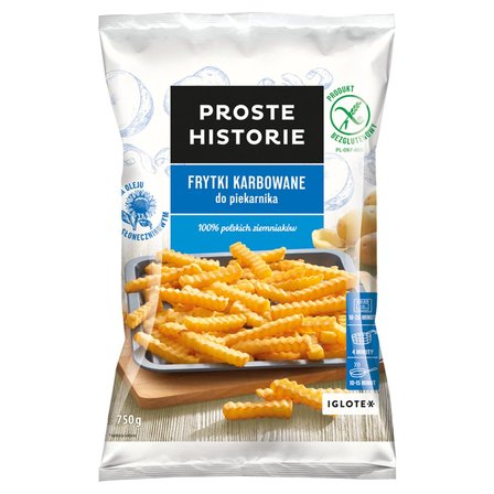 Proste Historie Frytki karbowane do piekarnika 750 g (1)