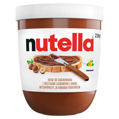 Nutella Krem do smarowania z orzechami laskowymi i kakao 230 g (1)