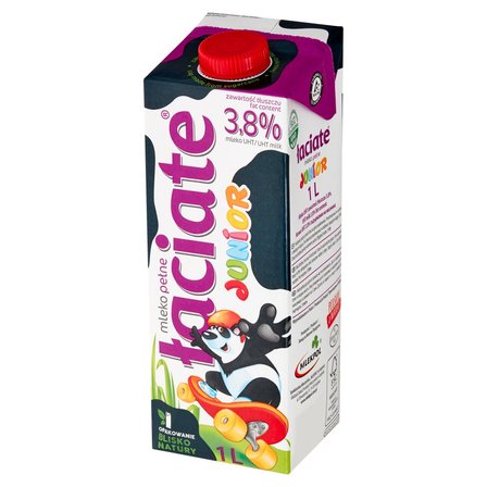 Łaciate Junior Mleko UHT 3,8 % 1 l (2)