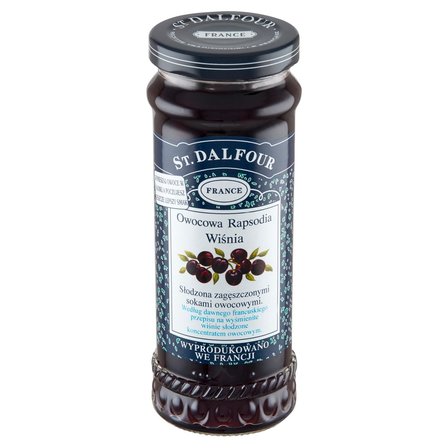 St. Dalfour Owocowa Rapsodia Produkt owocowy wiśnia 284 g (2)