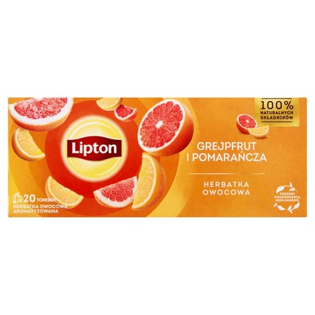 Lipton Herbatka owocowa grejpfrut i pomarańcza 34 g (20 torebek) (1)