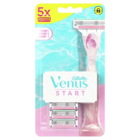 Gillette Venus Start Ostrza do maszynki x5 (1)