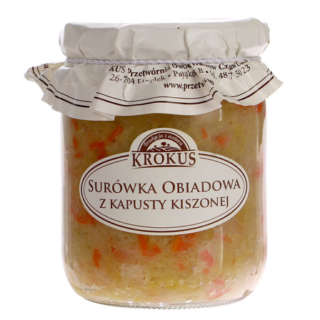 Krokus surówka obiadowa z kapusty kiszonej 500g (1)