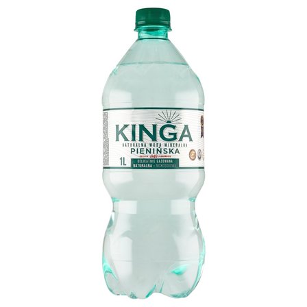 KINGA PIENIŃSKA Naturalna woda mineralna delikatnie gazowana niskosodowa 1 l (1)