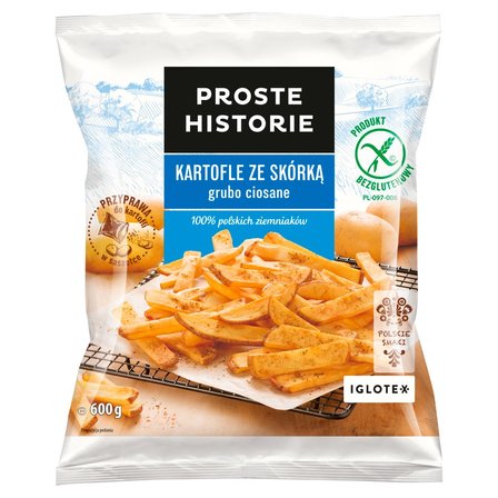 Proste Historie Kartofle ze skórką grubo ciosane 600 g (1)